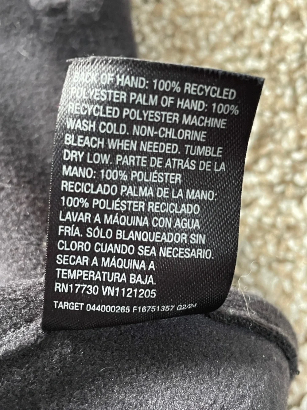 NWT All in Motion Fleece Gloves